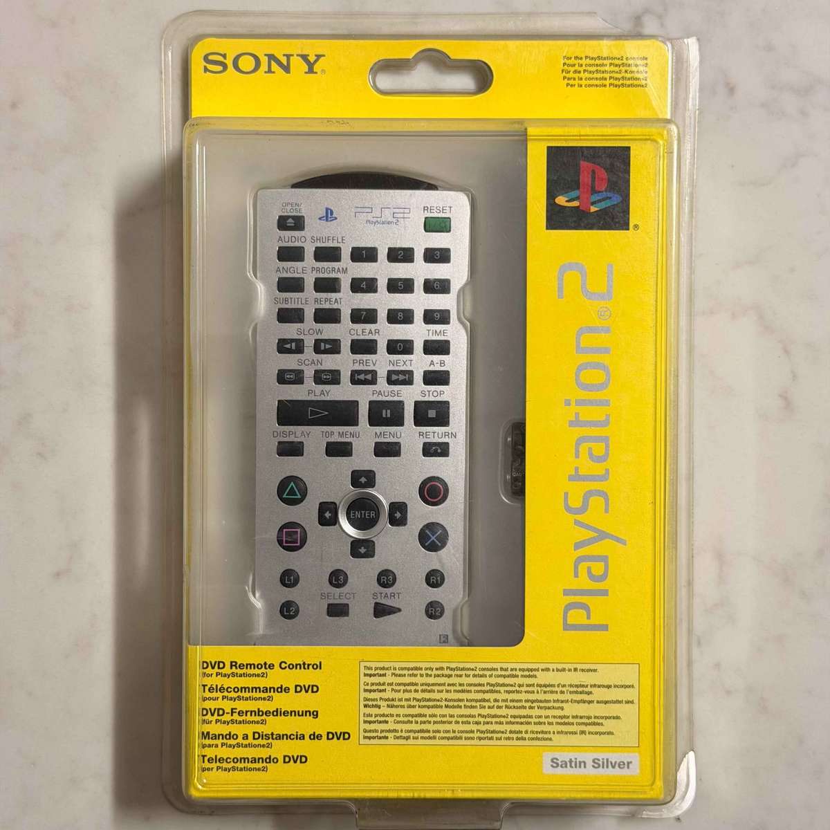 Sony PlayStation 2 DVD Remote Control