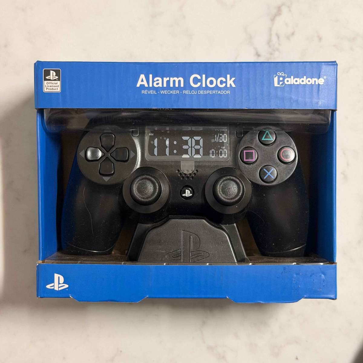PS4 Controller Style Alarm Clock