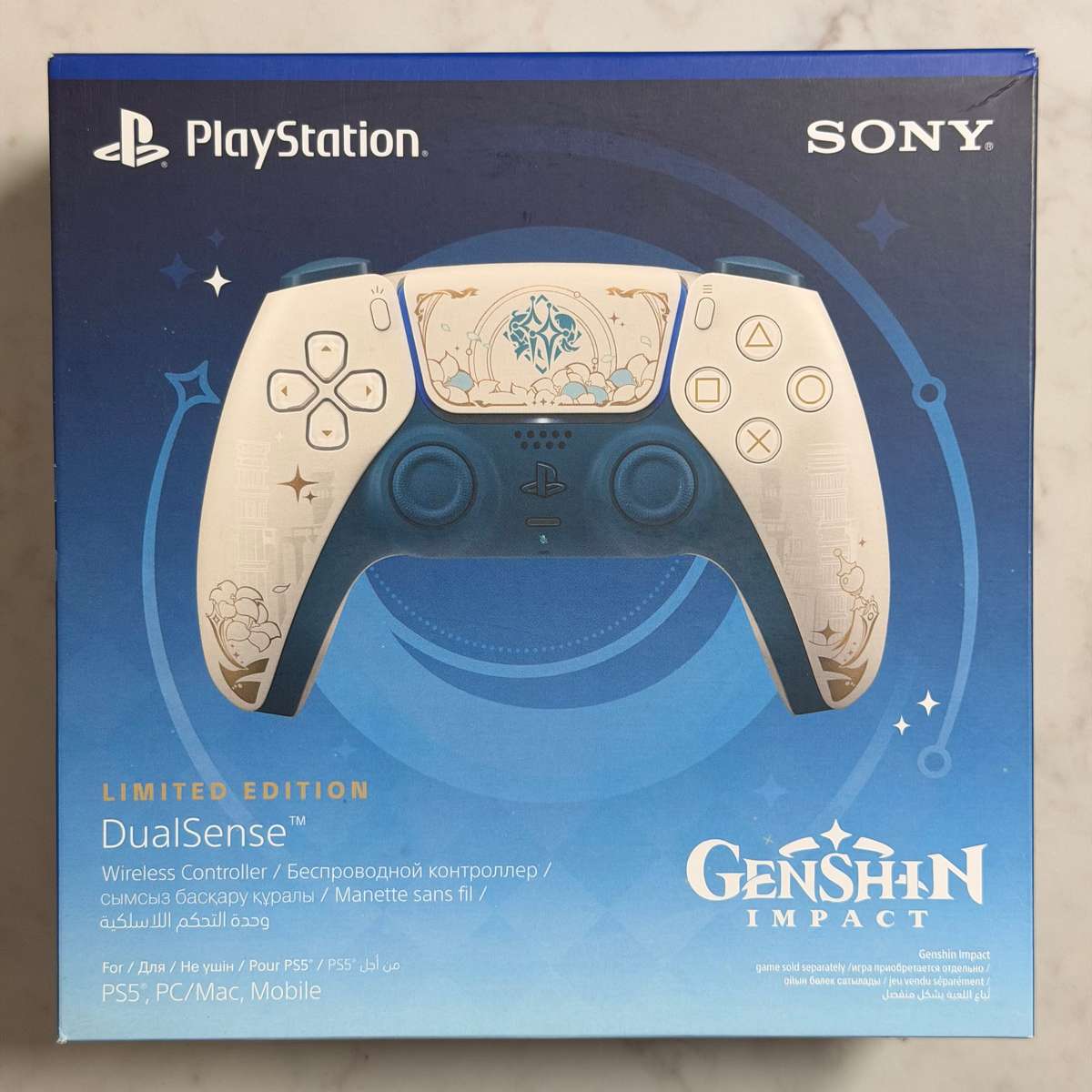PS5 Genshin Impact Limited Edition DualSense Wireless Controller