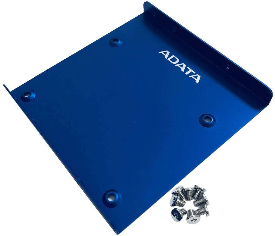ADATA 2.5" to 3.5" SSD/HDD Metal Mounting Bracket Adapter (Blue)