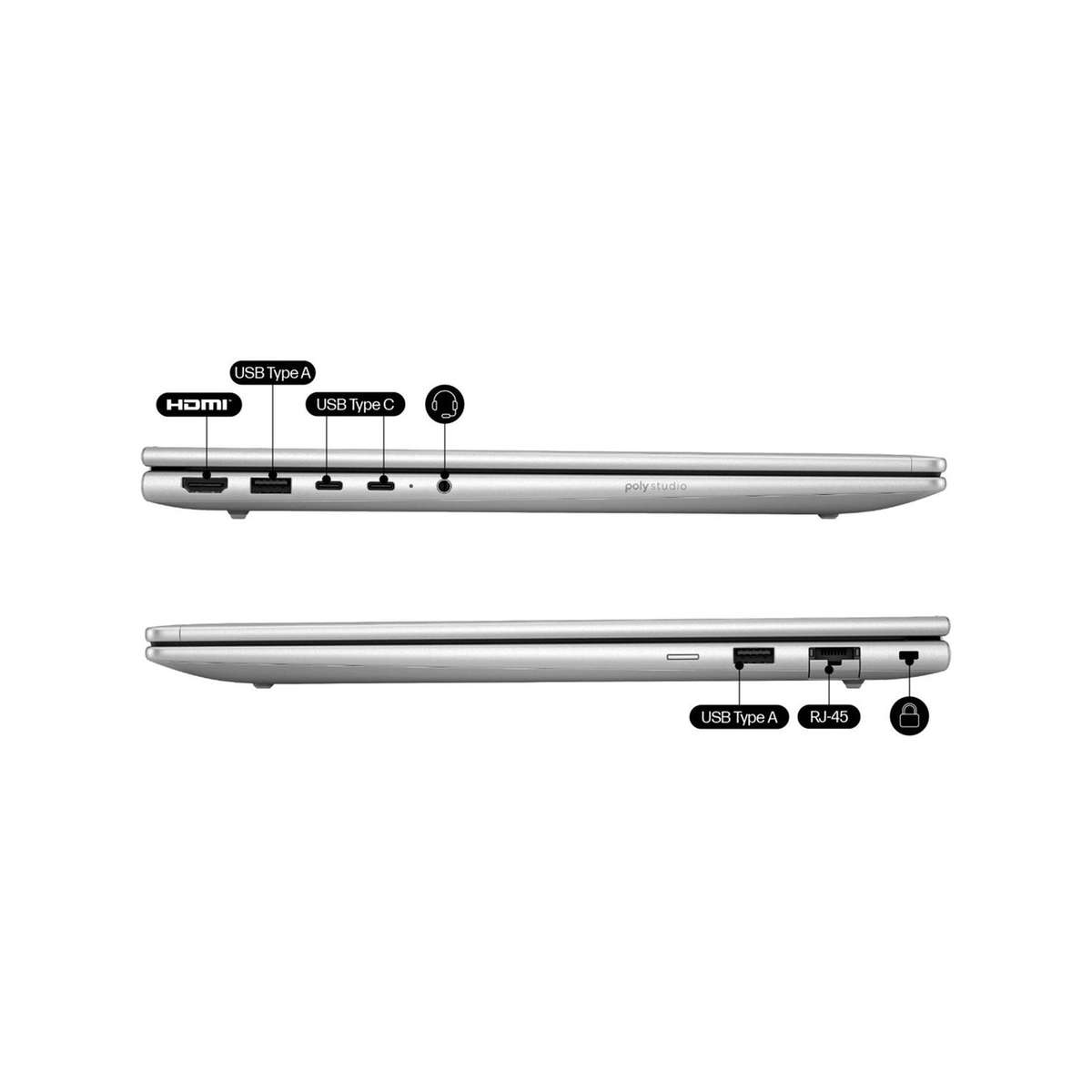 HP ProBook 4 G1iR 16" Core-i5 16GB 512GB Win 11 Pro Notebook