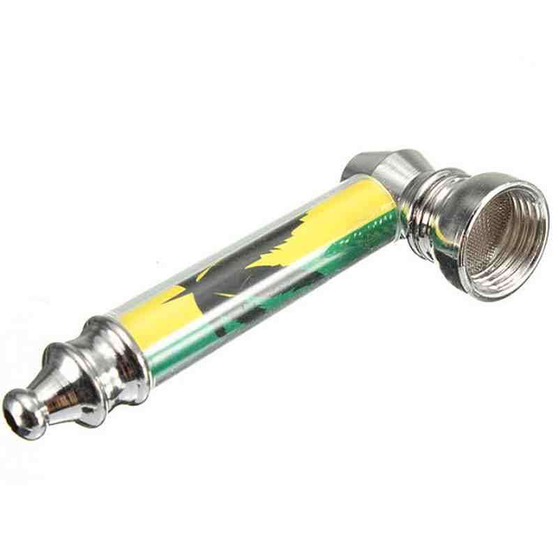 Metal pipe - 7.4cm / mix / metal