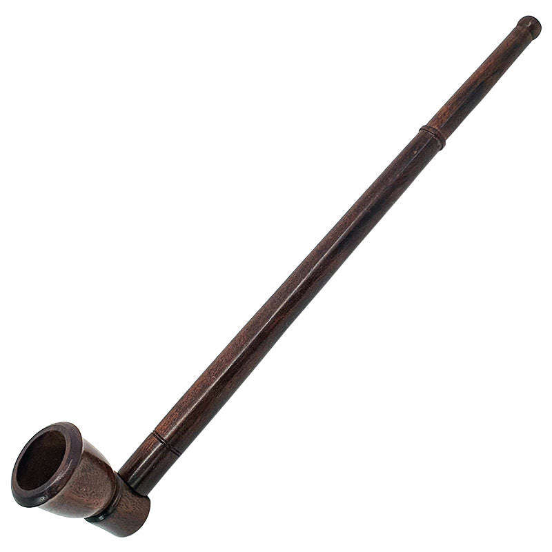 Wooden pipe 27 cm - 27cm / brown / wood