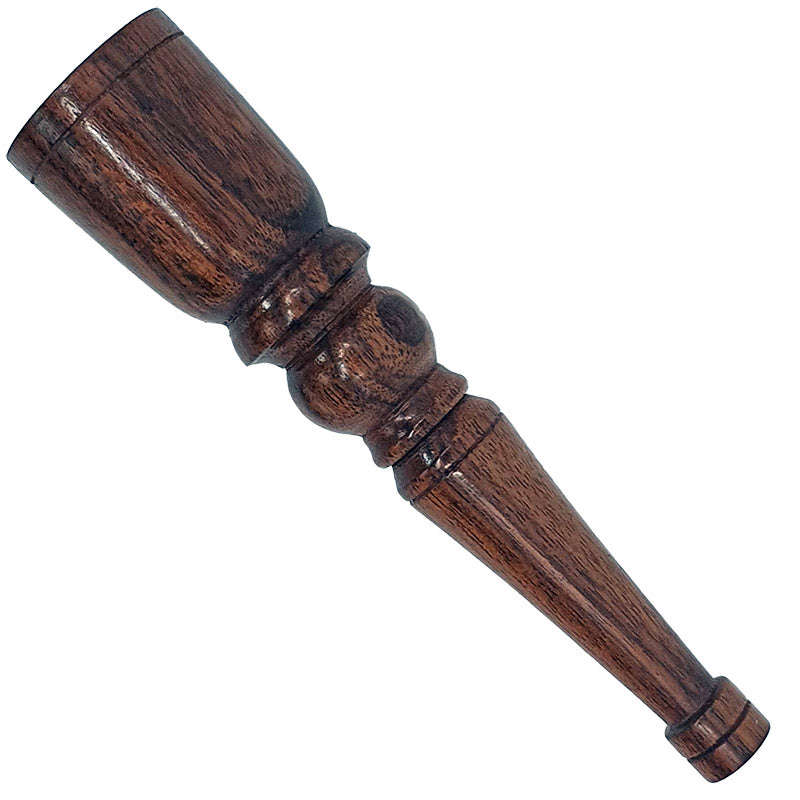 Chillum Wooden pipe - 12.5cm / brown / wood