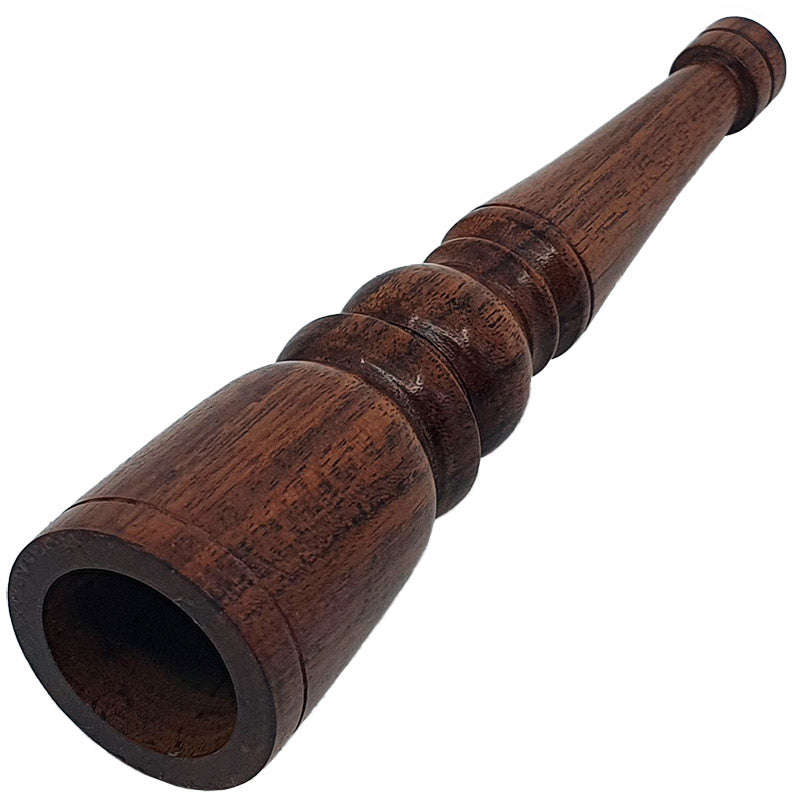 Chillum Wooden pipe - 12.5cm / brown / wood
