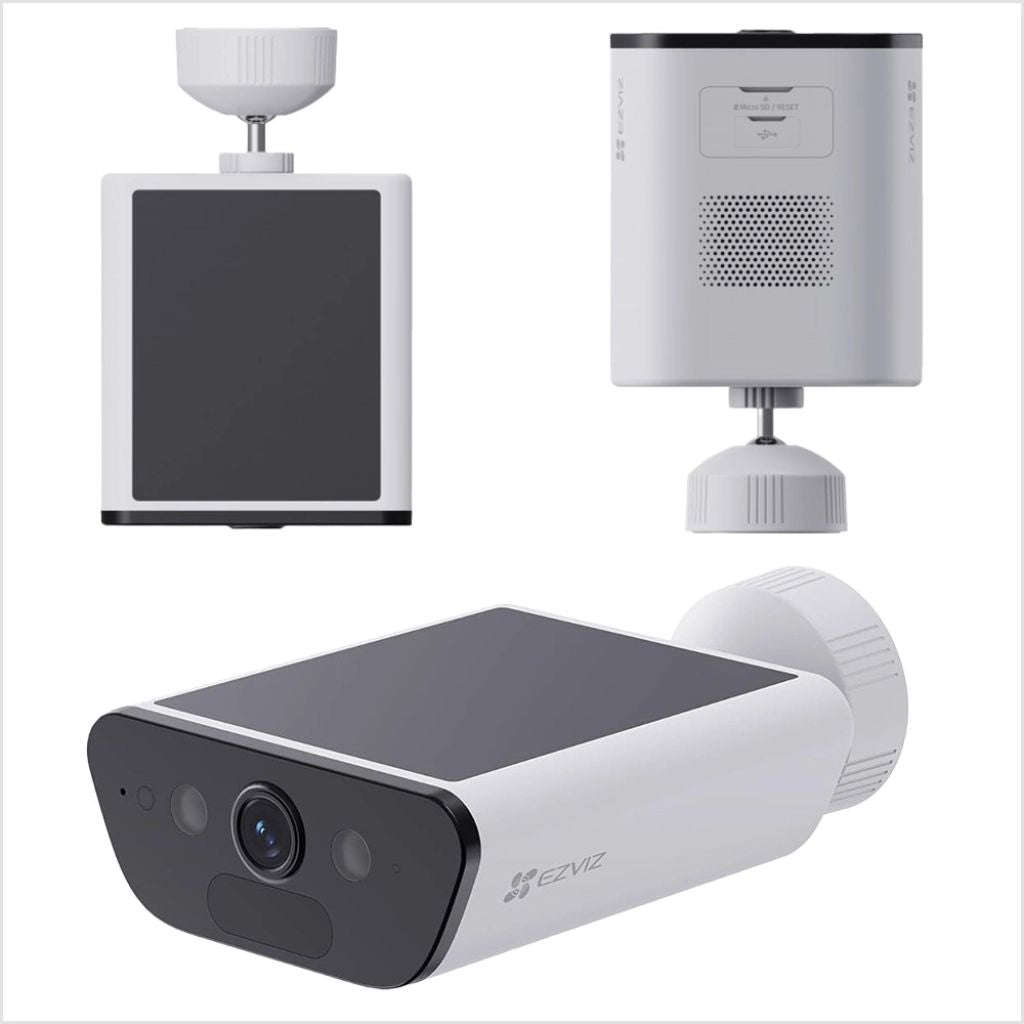 EZVIZ CB5 4K Wire-Free Battery Camera with Solar Panel (Pre-Loved)