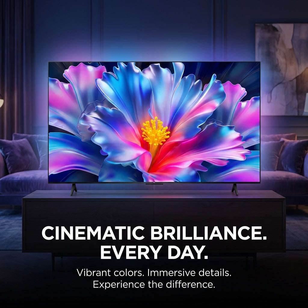 TCL 55P6L 55-Inch 4K UHD HDR Google Smart TV with Google Assistant & AiPQ Processor