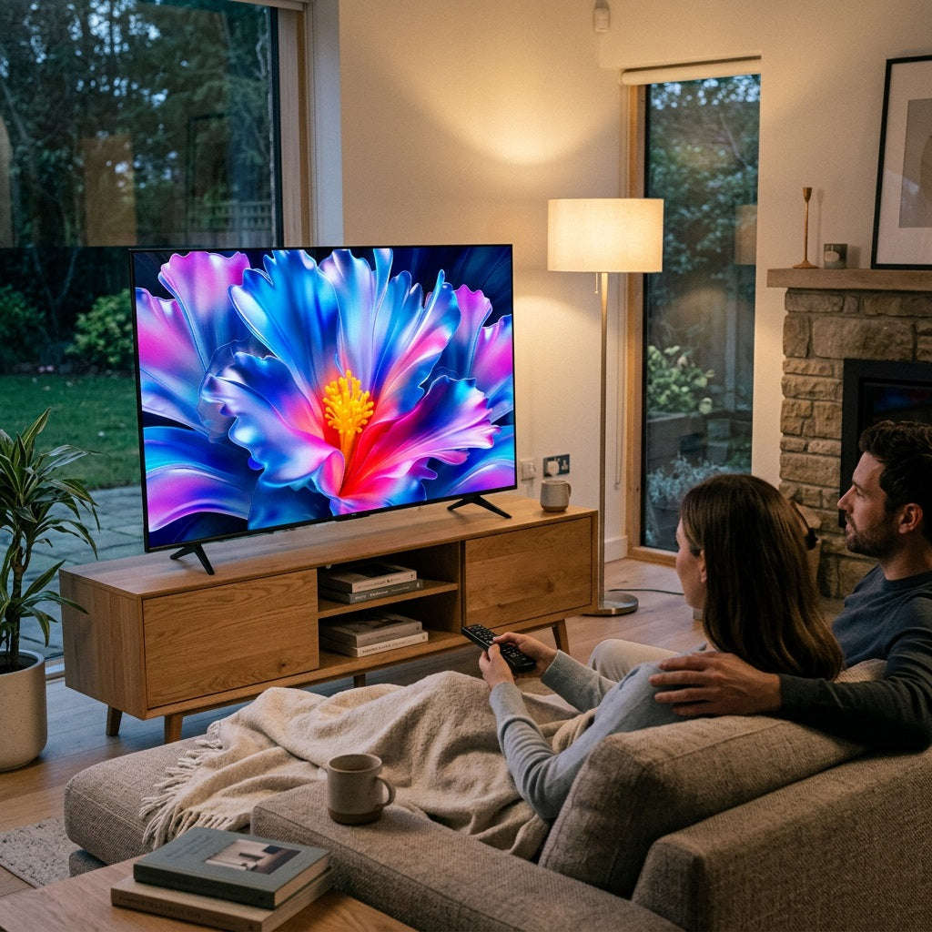 TCL 65" P6L 4K HDR Google TV - 60Hz, Dolby Audio, Bezel-less