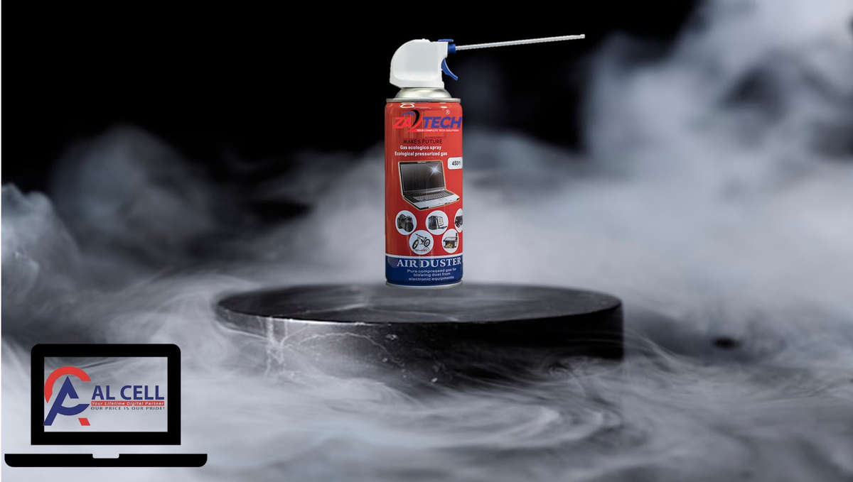 Giga 360 Air Duster 450ml - Compressed Air Dust Blower Cleaner for PC & Laptop