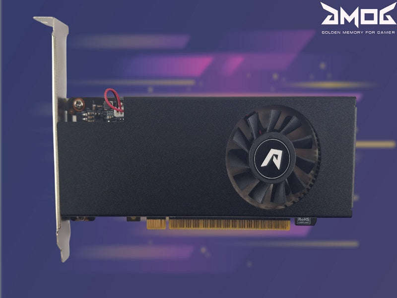 AMOG GeForce GTX 1050 4GB GDDR5 Gaming Graphics Card - 128-bit, HDMI/VGA/DVI