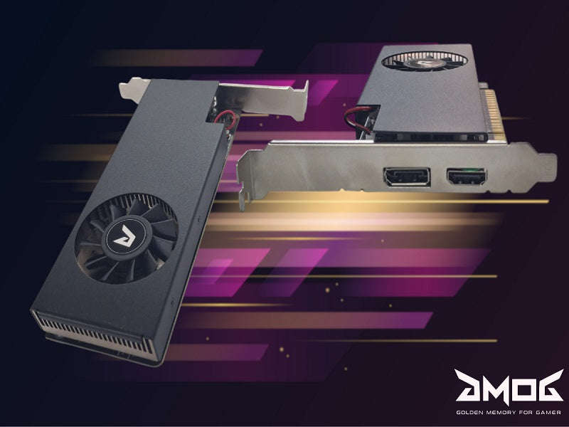 AMOG GeForce GTX 1050 4GB GDDR5 Gaming Graphics Card - 128-bit, HDMI/VGA/DVI