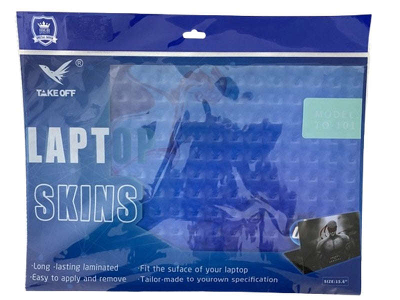 Laptop Skin 15.6" Anti-Scratch Protective Cover AX-101 - Precision Fit, Vinyl