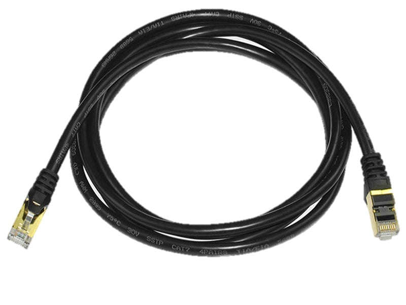 CAT7 Patch Cord 5m SFTP Flat - CCA Gold RJ45, 10Gbps 600MHz (CAT7-5M)