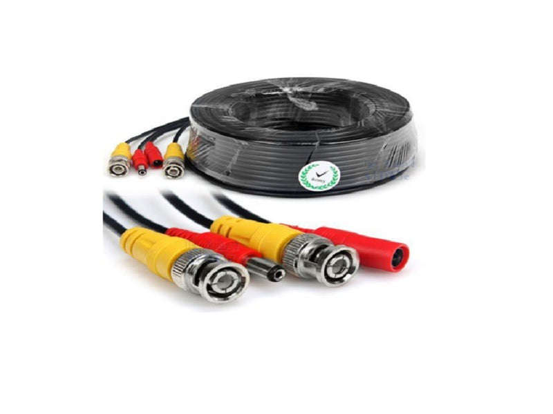 CCTV Camera Cable 40m - Power & Video for Security Camera Sets (CC40M)