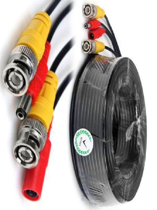 CCTV Camera Cable 40m - Power & Video for Security Camera Sets (CC40M)