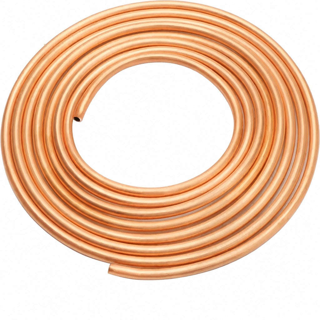 ALASKA 1/2" O.D. Copper Pipe 15m Coil - Air Conditioning & HVAC