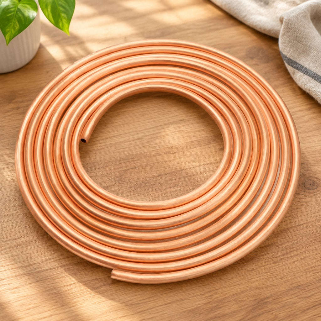 ALASKA 1/2" O.D. Copper Pipe 15m Coil - Air Conditioning & HVAC