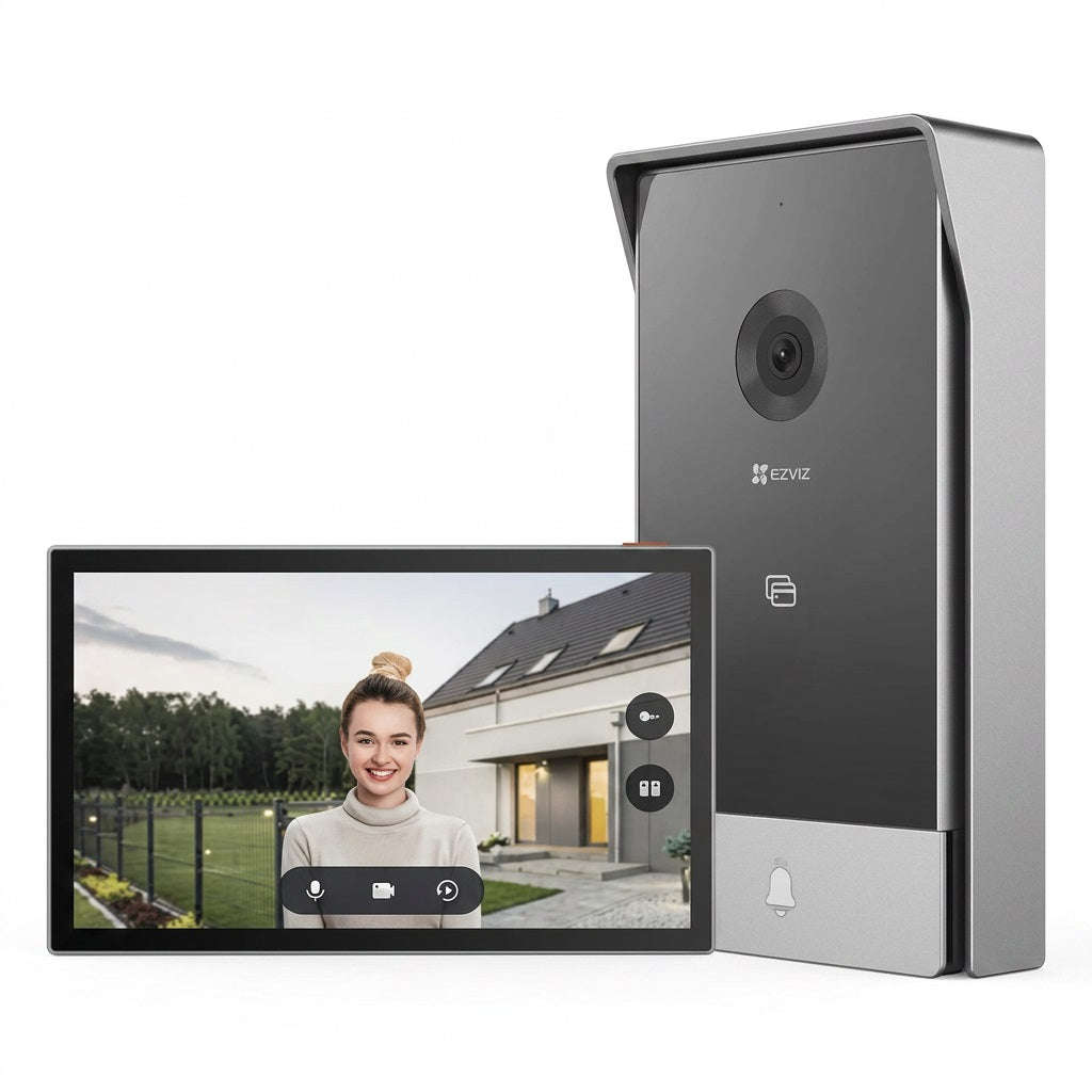 EZVIZ CP7 2K Smart Video Door Phone - App Control, Human Detection