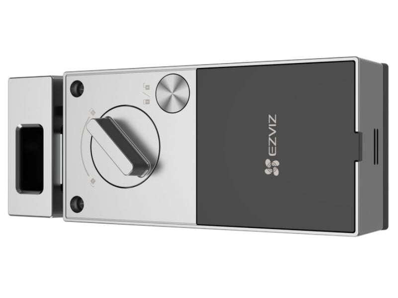 EZVIZ DL03 Pro Smart Lock - Grey, Fingerprint, Wi-Fi, Passcode, App (CS-DL03-WP)