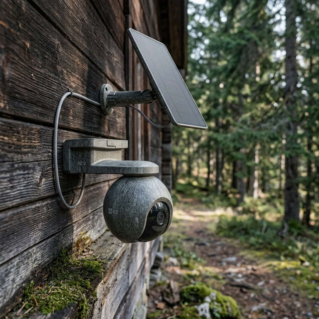 EZVIZ EB8 Pro Ranger 4K Solar 4G Battery Camera - Wi-Fi & 4G, Outdoor