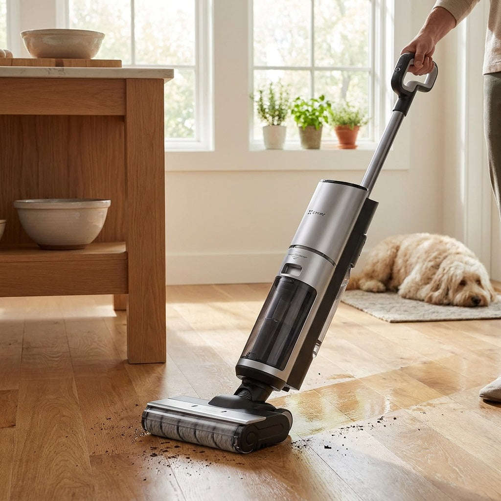 EZVIZ RH2 Smart Cordless Wet & Dry Vacuum Cleaner - Self-Cleaning