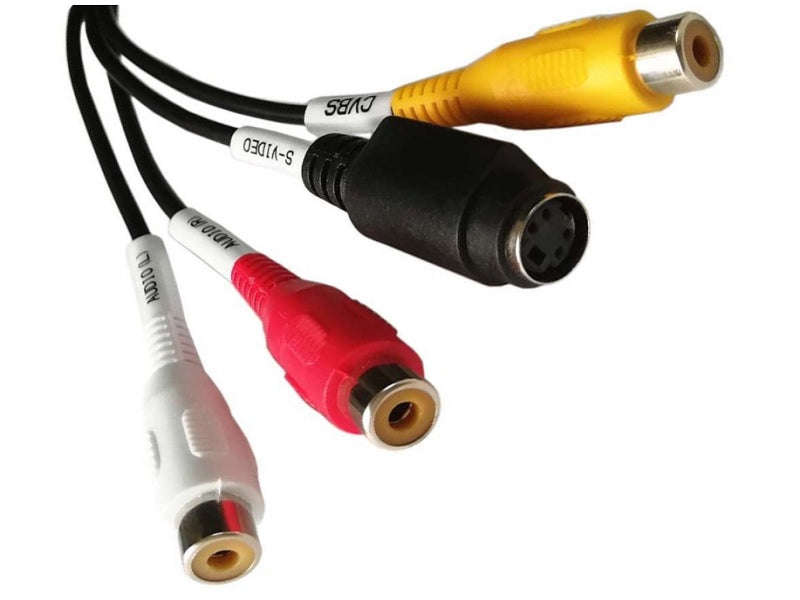 EasyCAP USB 2.0 Video Capture Adapter with Audio (DC60) - RCA & S-Video