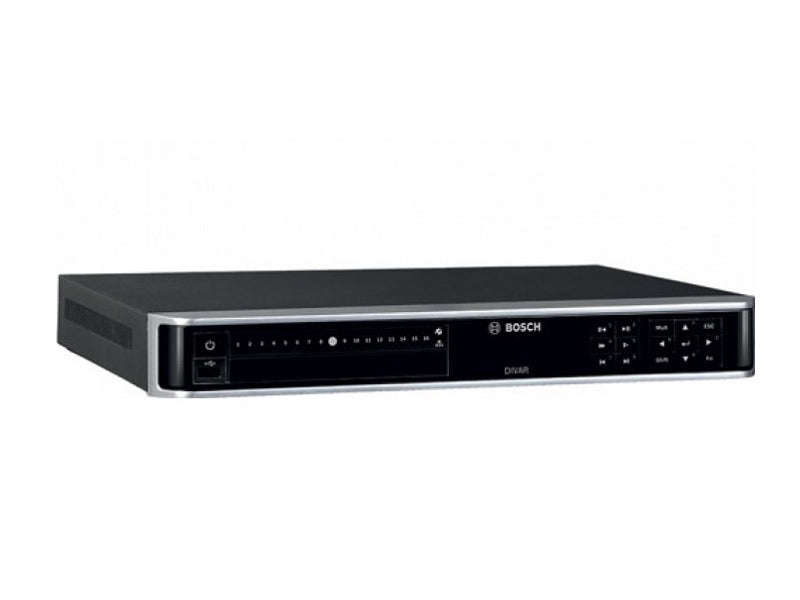 Bosch DDN-2516-200N00 DIVAR Network 2000 16-Channel NVR - 8MP UHD, 256Mbps