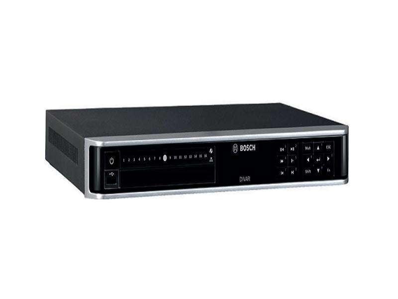 Bosch DDN-2516-200N16 DIVAR Network 2000 16-Channel NVR 16-Port PoE - 8MP UHD