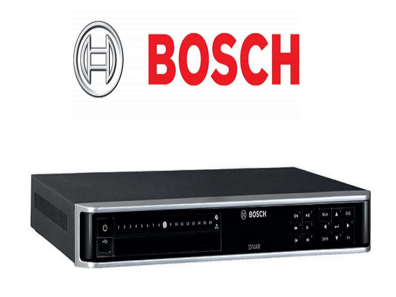 Bosch DDN-2516-200N16 DIVAR Network 2000 16-Channel NVR 16-Port PoE - 8MP UHD