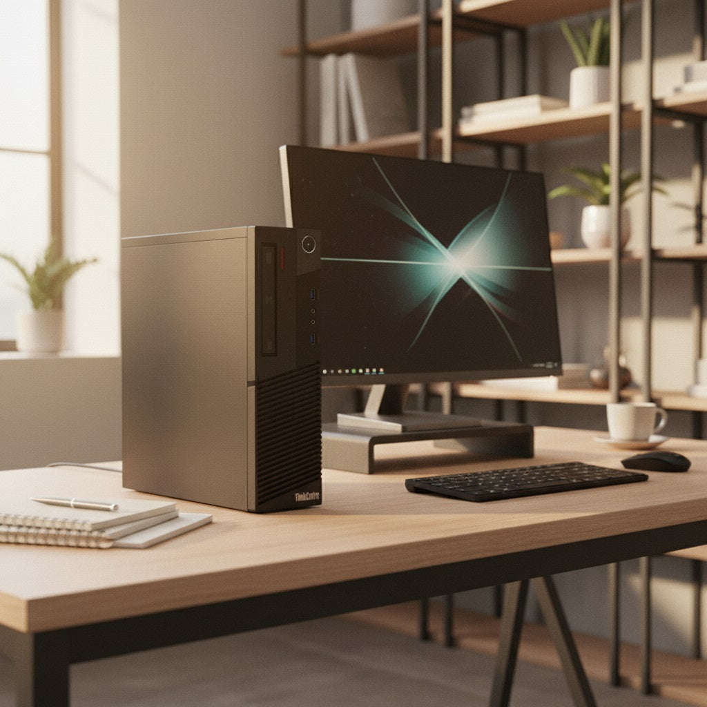Lenovo Desktop - i5 4th Gen, 8GB RAM, 240GB SSD, Windows 10 Pro (Ex-Demo)