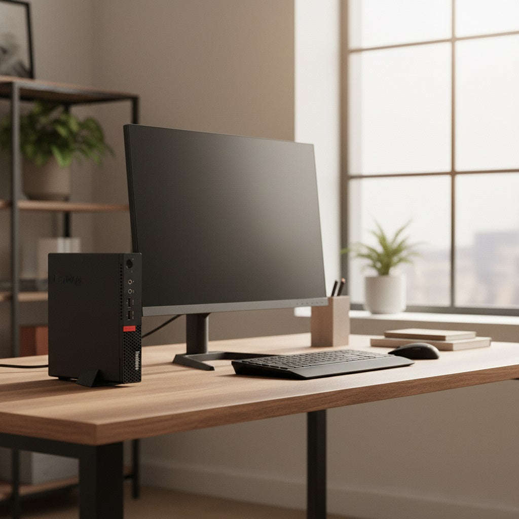 Lenovo ThinkCentre M710q Tiny - i3 7th Gen, 8GB RAM, 128GB SSD (Ex-Demo)