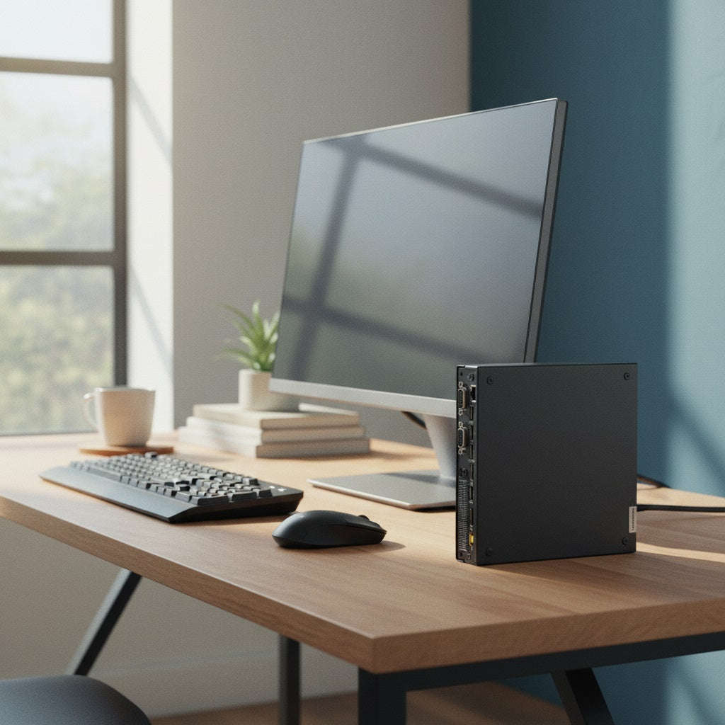 Lenovo ThinkCentre M710q Tiny - i3 7th Gen, 8GB RAM, 128GB SSD (Ex-Demo)