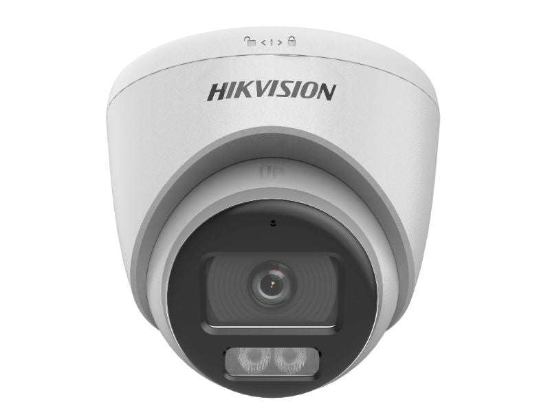 Hikvision DS-2CE72KF0T-LFS 3K ColorVu Dome Camera - 2.8mm, 40m, Built-in Mic, IP67
