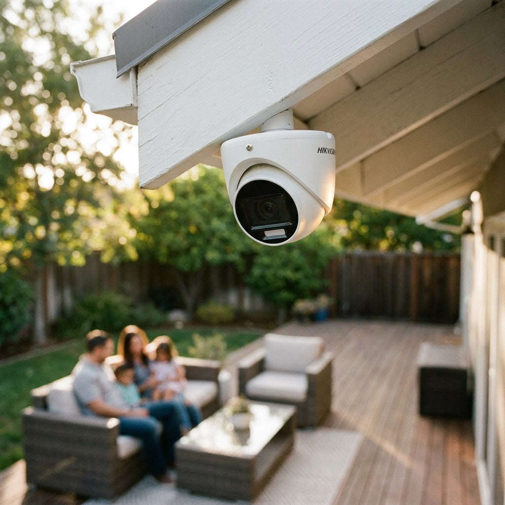 Hikvision DS-2CE76K0T-LMFS 3K Turret CCTV Camera - 3.6mm, 30m IR, Mic, IP67