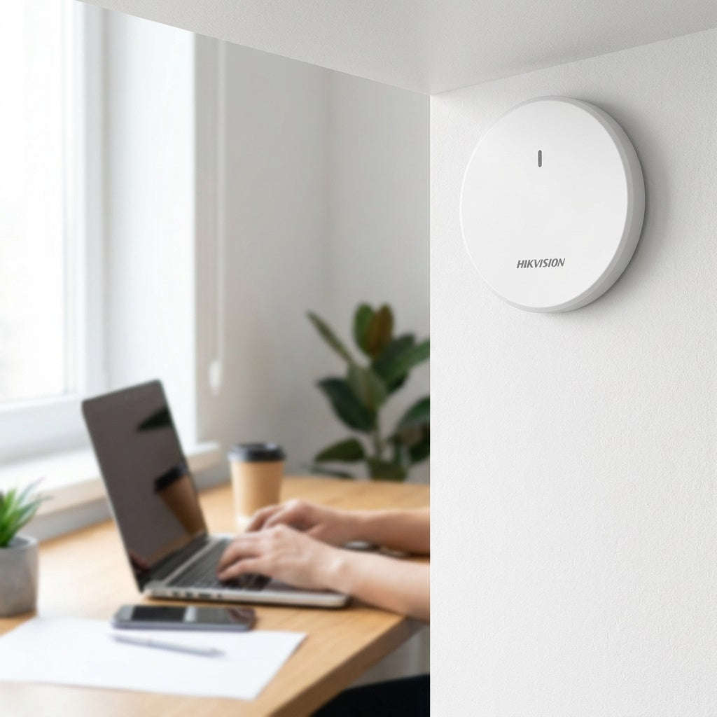 Hikvision DS-3WAP522-SI Wi-Fi 5 Access Point - AC1200, Dual-Band, PoE, Ceiling Mount