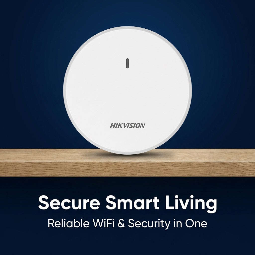 Hikvision DS-3WAP522-SI Wi-Fi 5 Access Point - AC1200, Dual-Band, PoE, Ceiling Mount