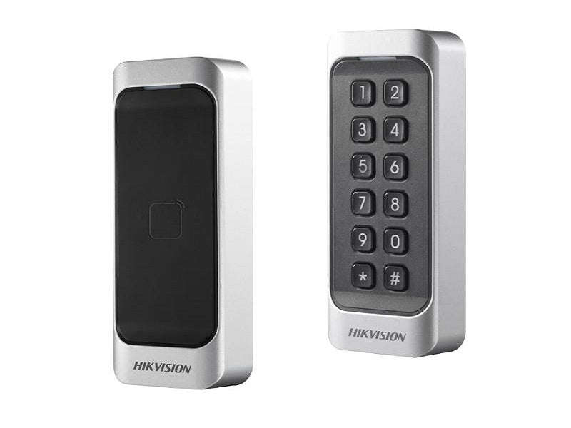 Hikvision DS-K1107MK Mifare Card Reader - RS-485, Wiegand, Keypad, IP65