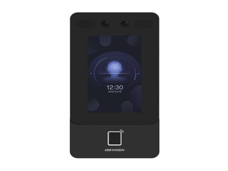 Hikvision DS-K1T342MFWX-E1 Face Access Terminal - 4.3" Touch, Fingerprint, PoE, Wi-Fi