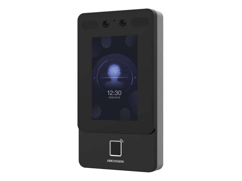 Hikvision DS-K1T342MFWX-E1 Face Access Terminal - 4.3" Touch, Fingerprint, PoE, Wi-Fi