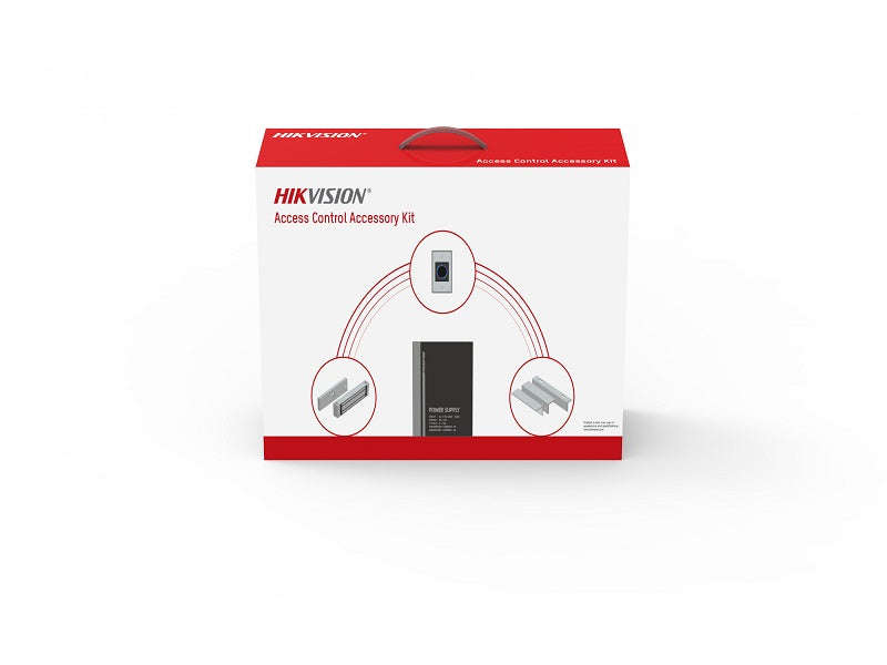 Hikvision DS-KAS-7M01 Access Control Kit - 272kg Maglock, Bracket, Exit Button
