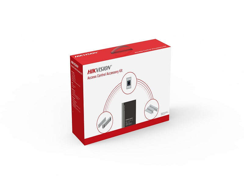 Hikvision DS-KAS-7M01 Access Control Kit - 272kg Maglock, Bracket, Exit Button