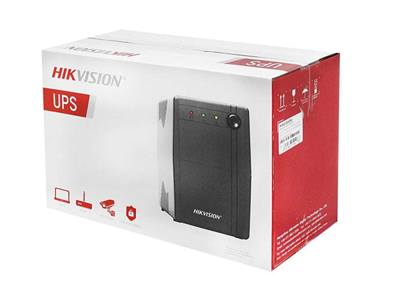 Hikvision DS-UPS1000 1000VA/600W UPS - Line Interactive, 220-240V, Overload Protect