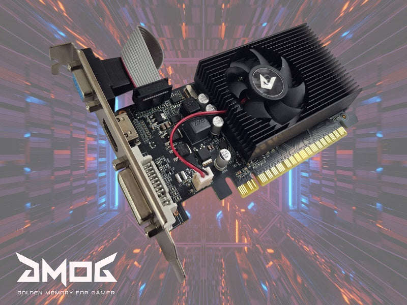 AMOG GT730 Graphics Card 4GB DDR3 128-bit - PCI-E, HDMI/DVI/VGA