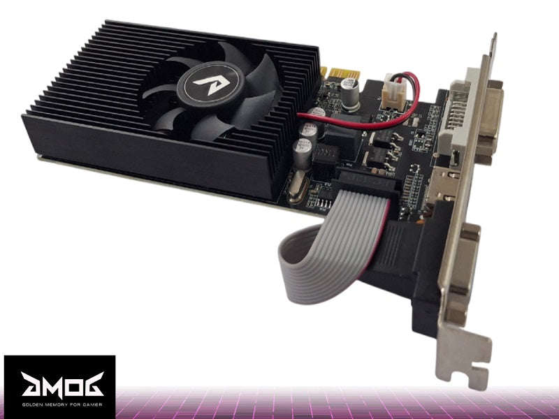 AMOG GT730 Graphics Card 4GB DDR3 128-bit - PCI-E, HDMI/DVI/VGA