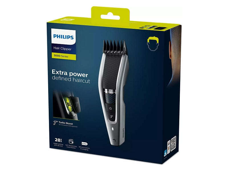 Philips Series 5000 Hair Clipper HC5630/15 - 28 Length Settings, Washable, Li-ion