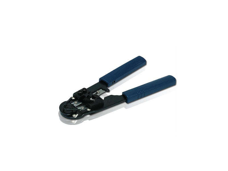 Hanlong HT-210C RJ45 Crimping Tool 8P/6P/4P - Crimp, Strip, Cut Round & Flat Cable