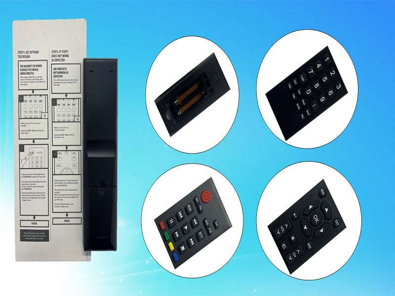 Replacement Remote Control for Hisense LED & LCD TVs - No Programming (HTV-01)