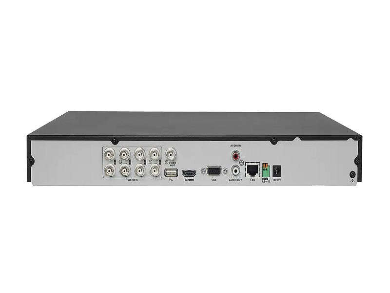 Hikvision iDS-7208HQHI-M2/S 8-Channel 5MP AcuSense DVR - H.265 Pro+, Dual HDD