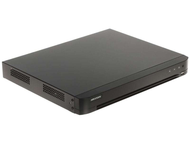 Hikvision iDS-7208HQHI-M2/XT 8-CH 5MP AcuSense DVR - H.265 Pro+, 2 HDD Bays, Face Recognition