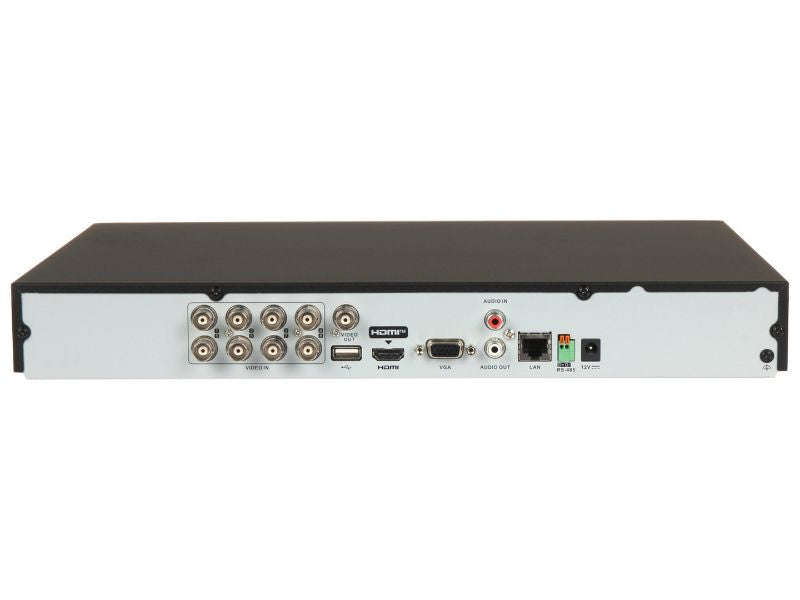 Hikvision iDS-7208HQHI-M2/XT 8-CH 5MP AcuSense DVR - H.265 Pro+, 2 HDD Bays, Face Recognition